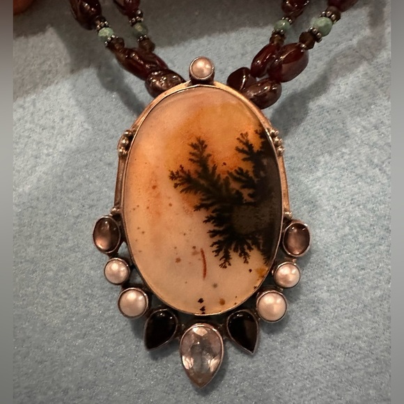 Echo Of The Dreamer by Margaret Thurman Pendant Sterling Silver  One of a Kind - Picture 3 of 12